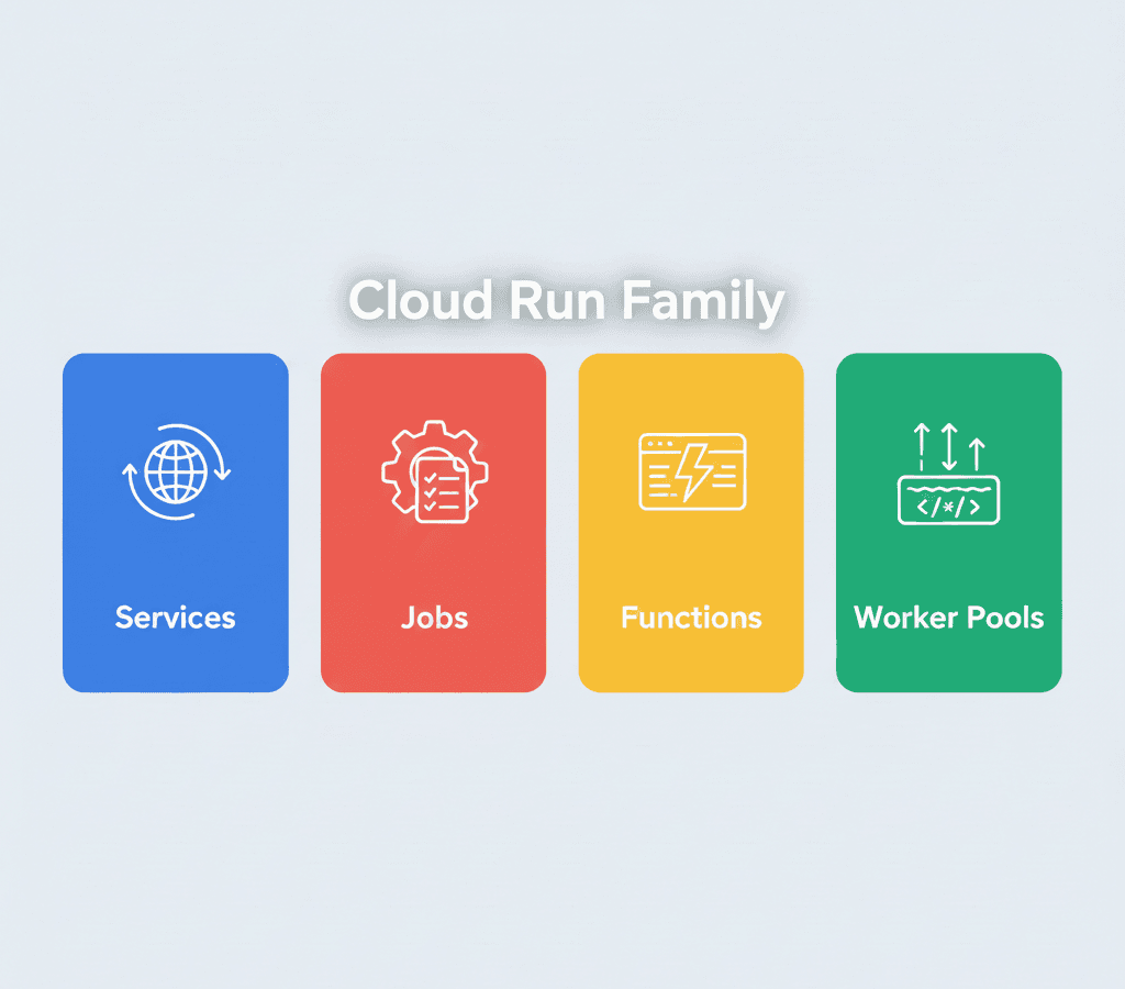 Cloud Run Job で 429 エラー?実体験から学んだ「Service / Function / Job / Worker Pool」の正しい使い分け